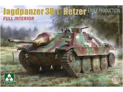 Działo Jagdpanzer 38(t) Hetzer Early 2170 Takom