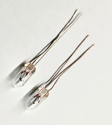 ŻARÓWKA MINIATUROWA 3 mm 3V - BEZBARWNA