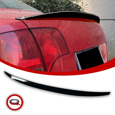 AUDI A4 B6/B7 BRIDA SPOILER BRIDA 2000-2008 NEGRO LUSTRE  