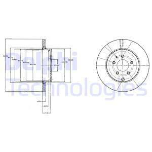 DISCO DE FRENADO BG4341  