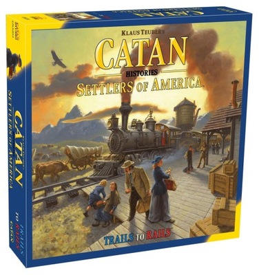 CATAN | Histories Settlers of America | Board Game | Ages 12+ | 3-4 Players