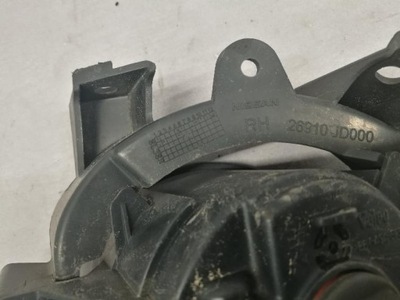 Протитуманна фара правий передній nissan pathfinder iii r51 261508990a 2007 фото №1