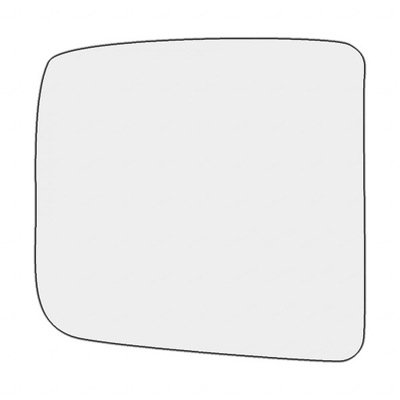 Скло/дзеркало isuzu filly 1997-2002 1998 1999 2000 фото №1