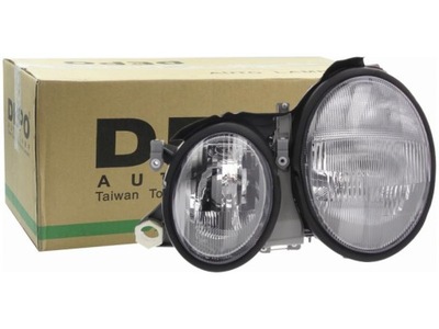 Лампа фара левый mercedes clk c208 97-02 a208 98-02 фото №1