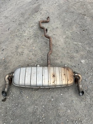 Audi q7 4l 3.0 tdi выхлоп гаситель фото №1