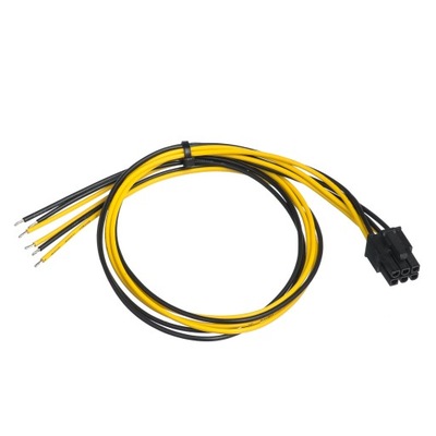 Przewód zasilający Akyga AK-SC-19 PCI-E 6pin 45cm