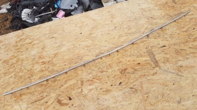 Молдинг бампера средняя задняя bmw e39 фото №1