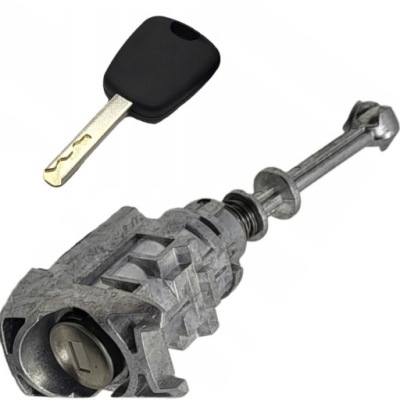 Вкладка замка + ключ дверь przedie левое citroen c4 2004 - 2010 фото №1