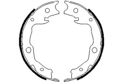 Гальмівні колодки гальмівні nissan cube juke leaf pulsar qas фото №1