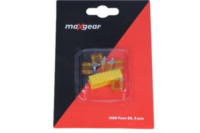 MAXGEAR SAUGIKLIS PLOKŠTELINIS MINI 5A KPL 5SZT 