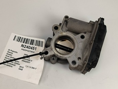 Дроссельная заслонка 161206038r nissan qashqai ii фото №1