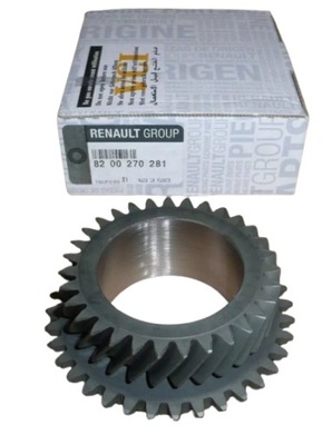 Колесо зубчасте 5 передача renault master trafic pk6 8200270281 фото №1