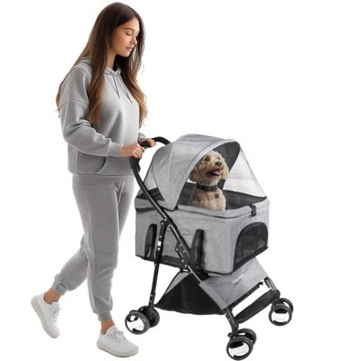 WÓZEK I TRANSPORTER DLA PSA KOMFORTOWE PODRÓŻE Z TWOIM PUPILEM