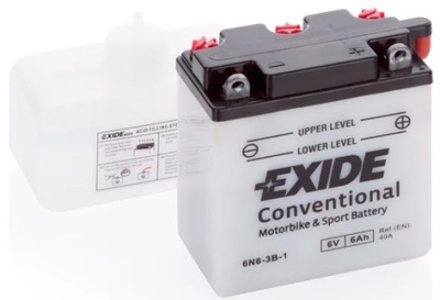 CENTRA 6N6-3B-1 BATERÍA EXIDE BIKE 6V 6AH/30A  