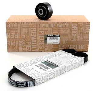 Оригинальный номер renault натяжитель+ ремень dacia logan 1.2 16v фото №1