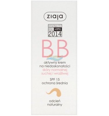 Ziaja BB Krem do Twarzy SPF 15 ml Odcień Naturalny