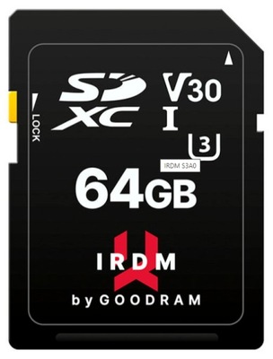 Karta pamięci GOODRAM IRDM 64GB CARD cl 10 UHS I