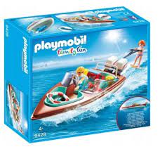 Playmobil Family Fun 9428 Motorówka z Silnikiem Podwodnym