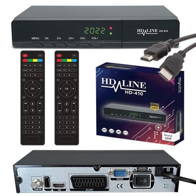 Cyfrowy odbiornik satelitarny HD-Line DVB-S/DVB-S2