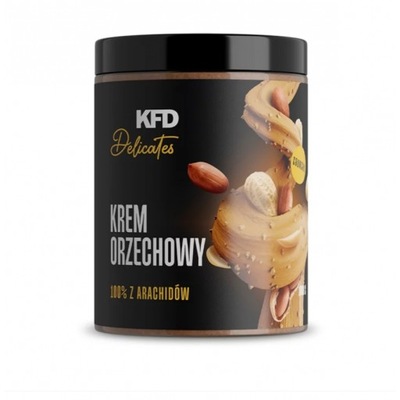 KFD Masło Orzechowe z Arachidów 100% Crunchy 1000g