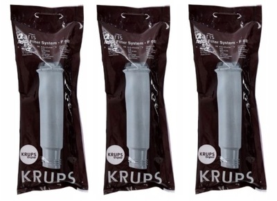 3x Filtr Krups F088 Claris oryginalny ekspres kawy