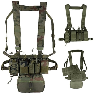 Kamizelka taktyczna CHEST MORO pantera CAMO Wz93