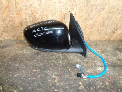 Renault kadjar дзеркало праве 11+2 pin 7096 фото №1