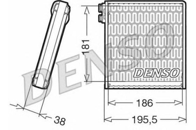 Випарник кондиціонера fiat ducato 2.2d/2.3d/3.0d фото №1