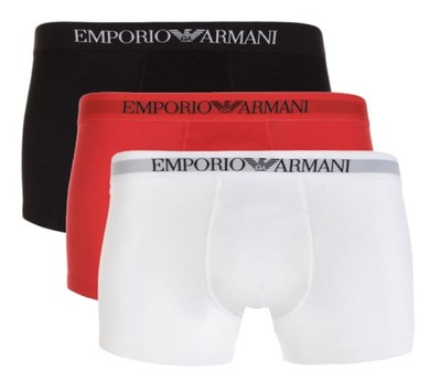 Emporio Armani bokserki 3 PAK bokserek męskich S