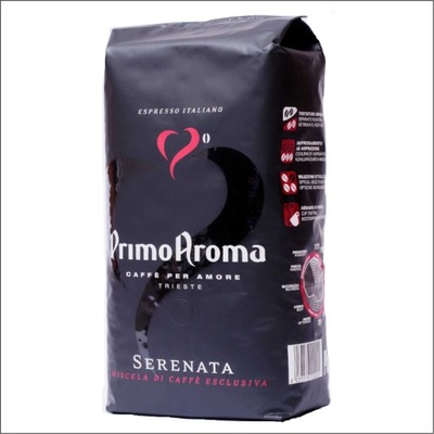 Kawa ziarnista łagodna dla żołądka Primo Aroma SERENATA crema z Włoch