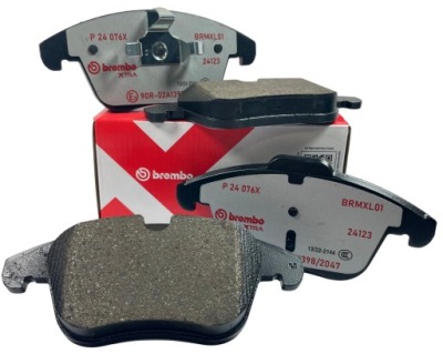 Гальмівні колодки brembo xtra перед audi tt 8s 2014- 312mm фото №1