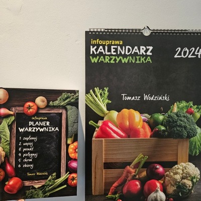 PROMOCJA! Książka Planer Warzywnika + Kalendarz Warzywnika infouprawa