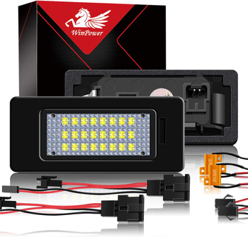 ILUMINACIÓN DIODO LUMINOSO LED TABLAS REJESTRACYJNEJ AUDI 6000K  