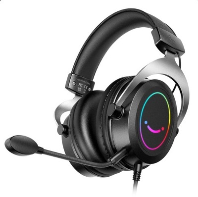 ZESTAW SŁUCHAWKOWY FIFINE H3 RGB SŁUCHAWKI Z MIKROFONEM HEADSET JACK 3.5 MM