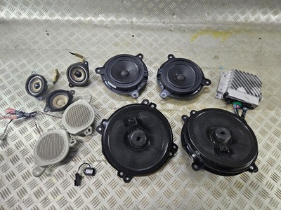 GLOSNIKI WZMACNIACZ BOSE MAZDA 3 III BM KOMPLET