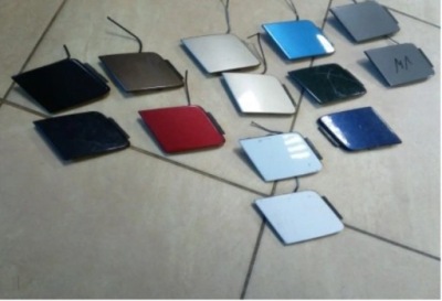 Заглушка бампера фаркоп перед vw tiguan '13 lift oryg. фото №1