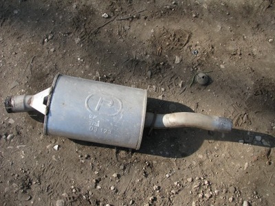 Гасник середній вихлоп труба bmw e46 1.9b фото №1