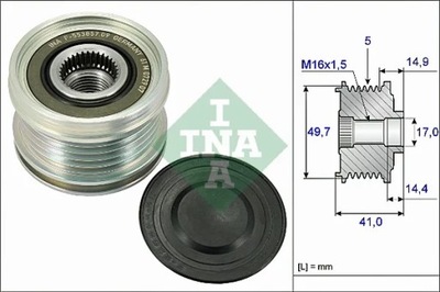 INA 535010110 EMBRAGUE ALT.  