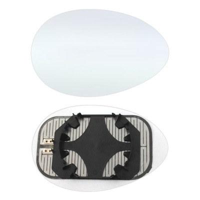 Alfa romeo 156 97+ вкладыш зеркало правый с подогревом sfer фото №1