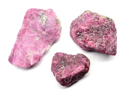 RUBIN - kamień naturalny - zestaw 8 g - TANZANIA - RRC7