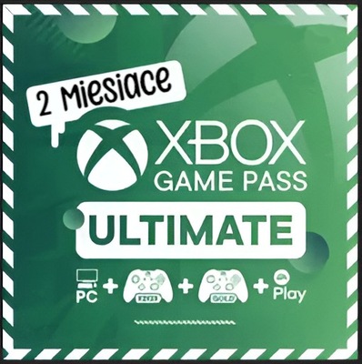 XBOX GAME PASS ULTIMATE 60 DNI | EA PLAY + LIVE GOLD