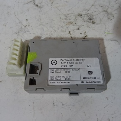 Mercedes e w211 модуль шлюз a2115408545 фото №1