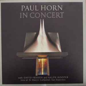 LP PAUL HORN - In Concert