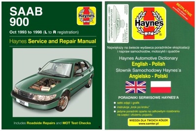 SAAB 900 (1993-1998) MANUAL REPARACIÓN HAYNES +GRATIS 24H  