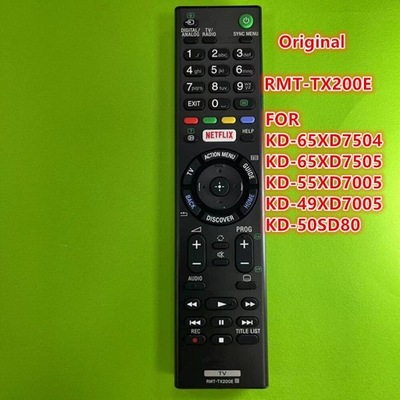 dla SONY TV Fernbedienung KD-65XD7504 KD-65XD7505
