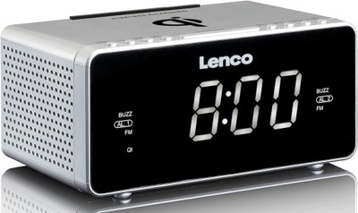 Radio-Budzik Lenco CR-550 USB QI Radio Cyfrowe AUX