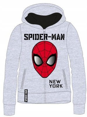 BLUZA CHŁOPIĘCA SPIDERMAN KANGUREK KAPTUR - 104