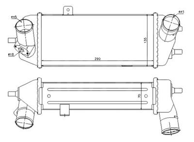 ИНТЕРКУЛЕР HYUNDAI I20 08- NRF