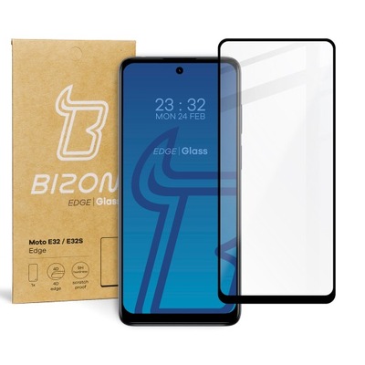 Szkło hartowane Bizon Glass Edge do Moto E32/E32s