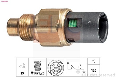 SENSOR TEMPERATURA DE LÍQUIDO REFRIGERACIÓN RENAULT 19 89- 1-840-048  